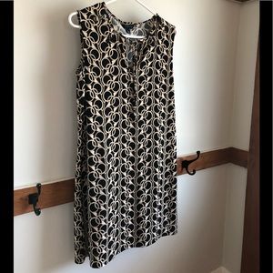 Banana Republic | Black & Gold Cocktail Dress 👗